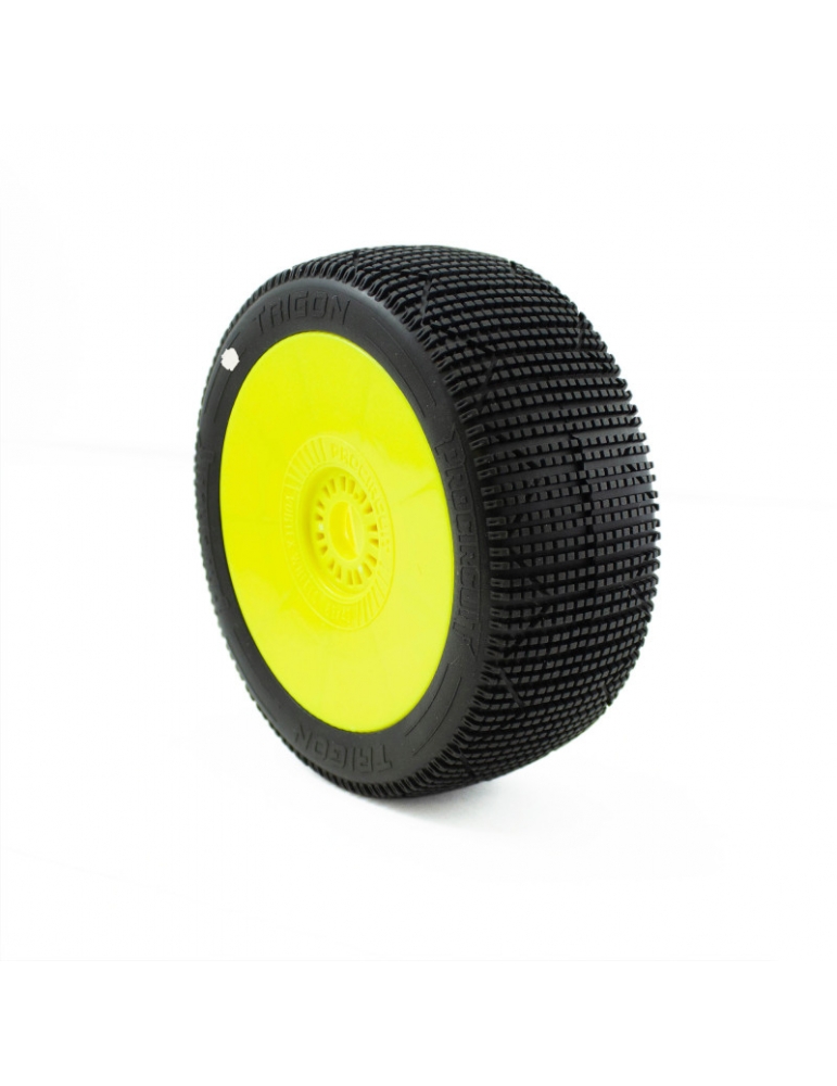 PROCIRCUIT TRIGON V3 1/8 Buggy padangos C1 Super Soft, suklijuotos (2)