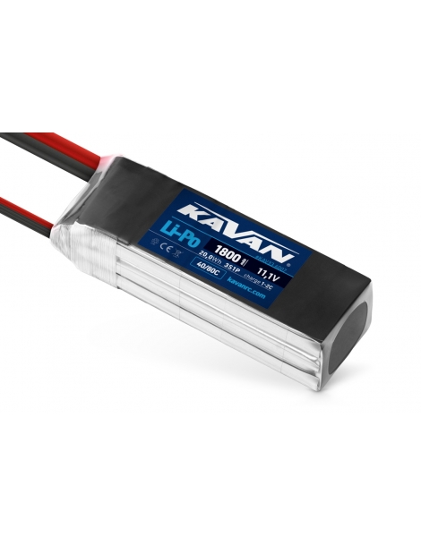 Akumuliatorius Li-Po 1800mAh/11,1V 40/80C 20,0Wh