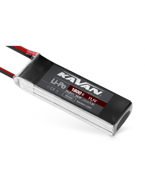 Akumuliatorius Li-Po 1800mAh/11,1V 30/60C Air pack