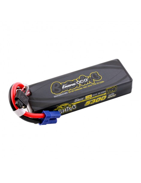 Akumuliatorius Gens ace G-Tech 5300mAh 7.4V 100C 2S1P Lipo EC5