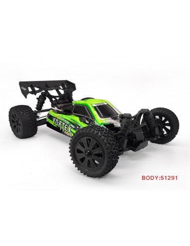 HSP Vortex 1/10 Brushed RC Buggy 2.4 GHz – žalias