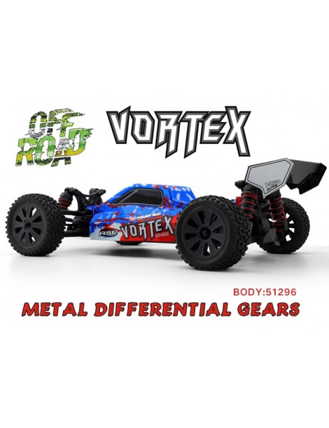 HSP Vortex PRO 1/10 Brushless RC Buggy 2.4 GHz – mėlynas
