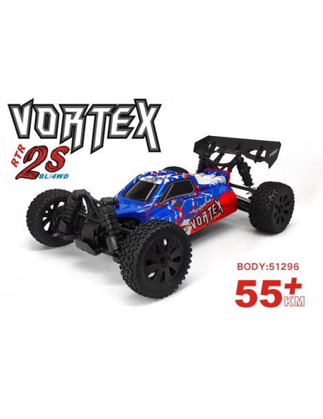 HSP Vortex PRO 1/10 Brushless RC Buggy 2.4 GHz – mėlynas