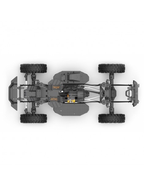 1/10 CRX kit V2 inkl. body LC70 + Tyres