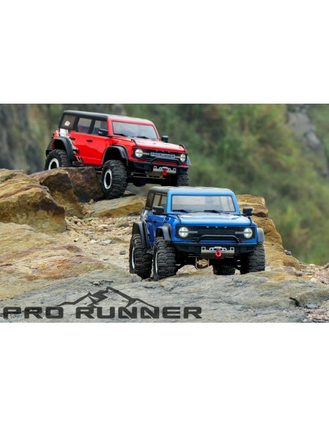 PRO RUNNER 1/10 set 2,4GHz, Blue