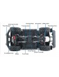 RESCUER 1/10 set 2,4GHz, White