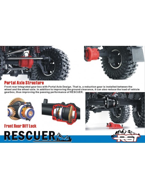 RESCUER 1/10 set 2,4GHz, Grey