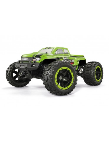 RC modelis Slyder MT Turbo Brushless Monster Truck 1/16 RTR - Žalias