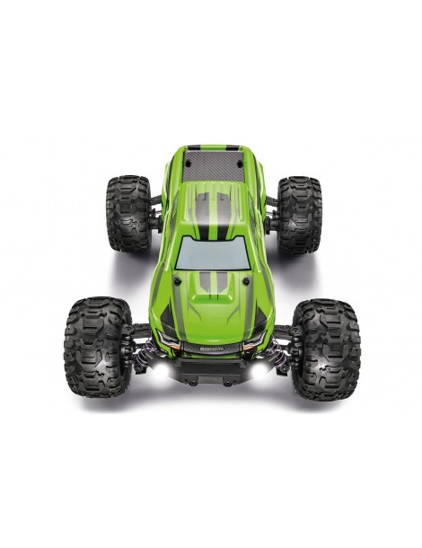 RC modelis Slyder MT Turbo Brushless Monster Truck 1/16 RTR - Žalias