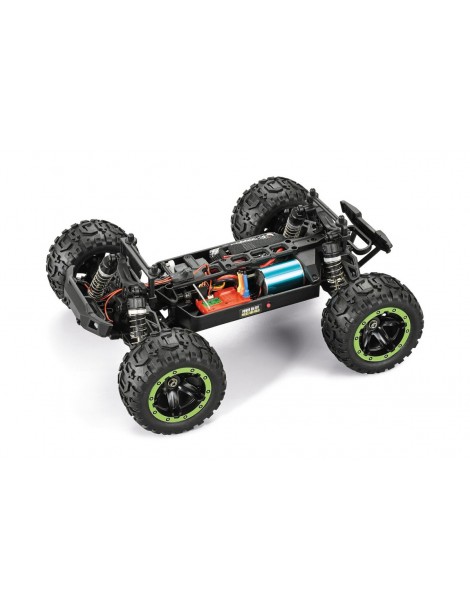 RC modelis Slyder MT Turbo Brushless Monster Truck 1/16 RTR - Žalias