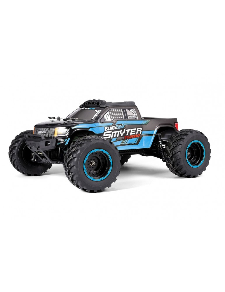 RC modelis Smyter MT Turbo 1/12 4WD 3S Brushless - Mėlynas