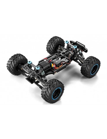 RC modelis Smyter MT Turbo 1/12 4WD 3S Brushless - Mėlynas
