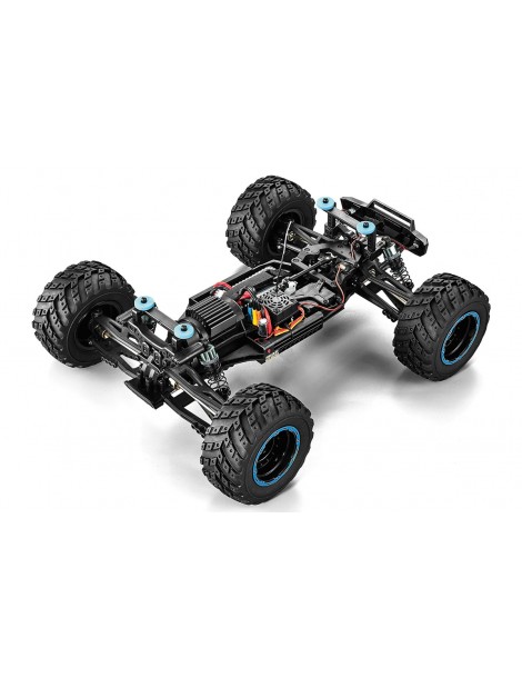 RC modelis Smyter MT Turbo 1/12 4WD 3S Brushless - Mėlynas