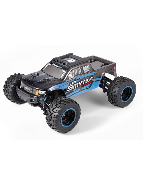 RC modelis Smyter MT Turbo 1/12 4WD 3S Brushless - Mėlynas