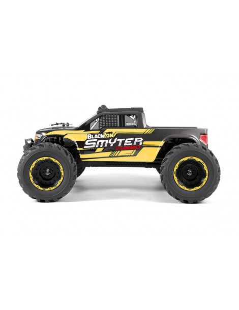 RC modelis Smyter MT Turbo 1/12 4WD 3S Brushless - Geltonas