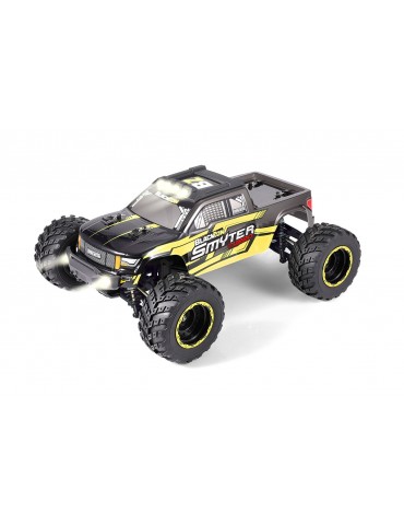 RC modelis Smyter MT Turbo 1/12 4WD 3S Brushless - Geltonas