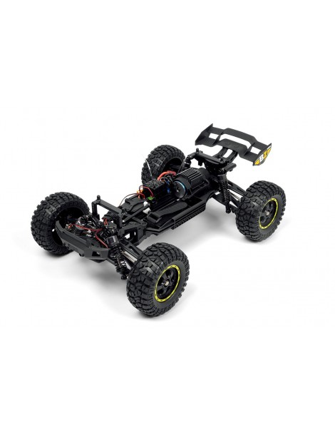 RC modelis Smyter DT Turbo 1/12 4WD 3S Brushless - Geltonas