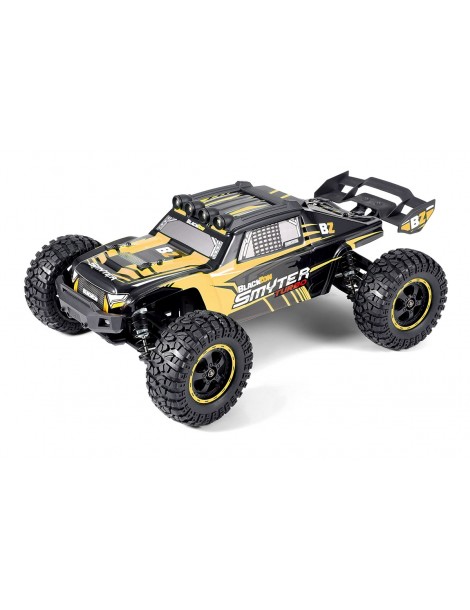 RC modelis Smyter DT Turbo 1/12 4WD 3S Brushless - Geltonas