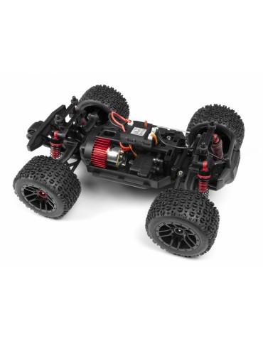 RC modelis Maverick Atom AT1 1/18 4WD Electric Truck - Raudonas