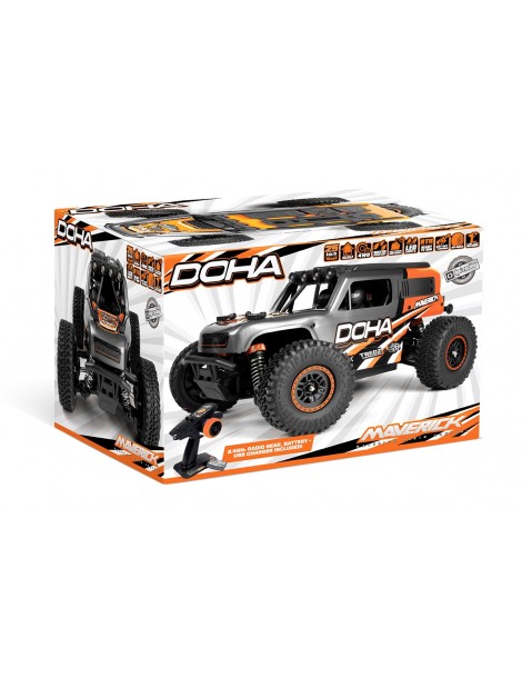 Maverick Doha 1/20 4WD Electric Truck - Orange