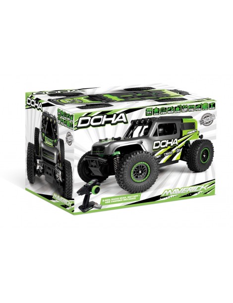 Maverick Doha 1/20 4WD Electric Truck - Green