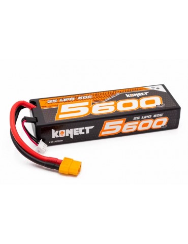 KONECT LiPo 5600mah 7.4V 60C 2S1P 41,4Wh (XT60)