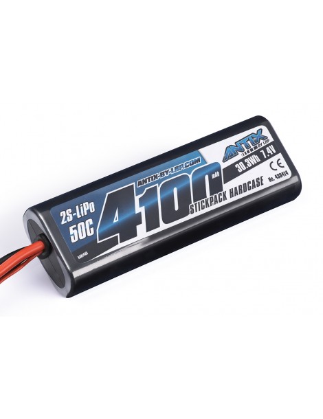 ANTIX by LRP 4100 7.4V 50C LiPo akumuliatorius su T-Plug jungtimi