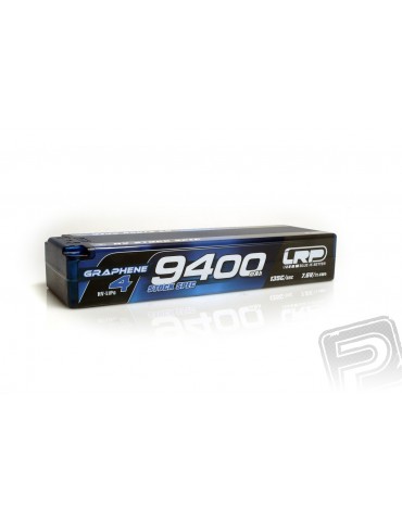 HV Stock Spec GRAPHENE-4 9400mAh Hardcase Akku - 7.6V LiPo - 135C/65C