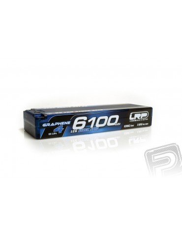HV LCG Stock Spec GRAPHENE-4 6100mAh Hardcase Akku - 7.6V LiPo - 135C/65C