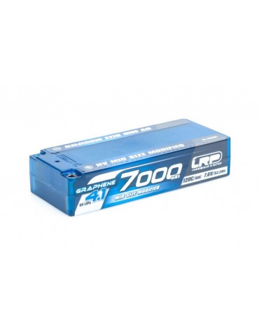 HV Modified GRAPHENE-4.1 7000mAh Hardcase Akku - 7.6V LiPo - 135C/65C