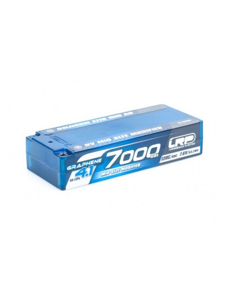 HV Modified GRAPHENE-4.1 7000mAh Hardcase Akku - 7.6V LiPo - 135C/65C