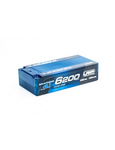 HV Stock Spec Shorty GRAPHENE-4.1 6200mAh Hardcase Akku - 7.6V LiPo - 135C/65C