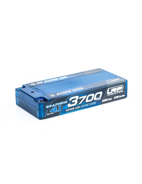 HV LCG Stock Spec GRAPHENE-4.1 3700mAh Hardcase Akku - 7.6V LiPo - 135C/65C