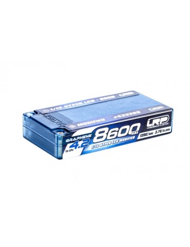 LRP 1/12 Hyper LCG Modified GRAPHENE-4.2 8600mAh Hardcase Battery - 3.7V 1S - 120C/60C