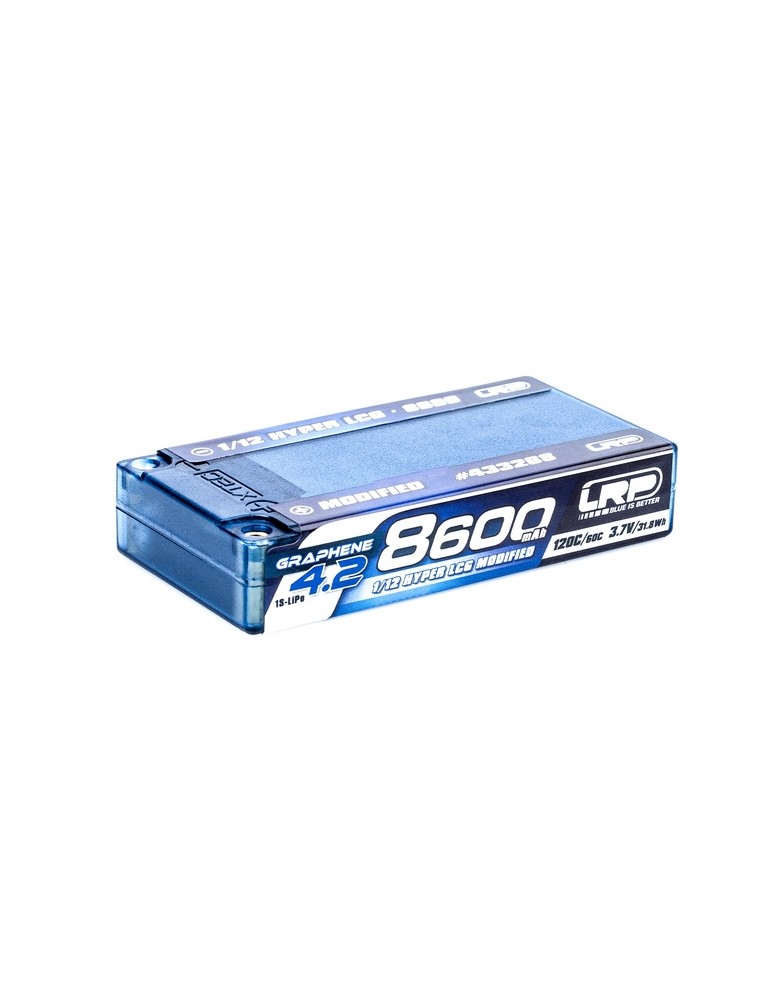 LRP 1/12 Hyper LCG Modified GRAPHENE-4.2 8600mAh Hardcase Battery - 3.7V 1S - 120C/60C