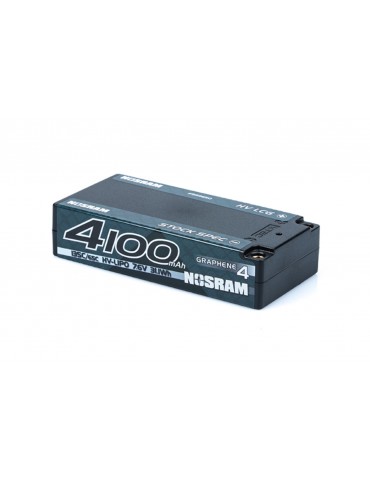 HV LCG Stock Spec Shorty GRAPHENE-4 4100mAh Hardcase Akku - 7.6V LiPo - 135C/65C