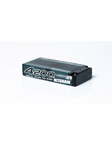 HV Ultra LCG Modified Shorty GRAPHENE-4.1 4200mAh Hardcase Akku - 7.6V LiPo - 120C/60C