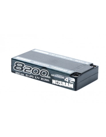 NOSRAM 1/12 Hyper LCG Modified GRAPHENE-4.2 8200mAh Hardcase Battery - 3.7V 1S - 130C/65C