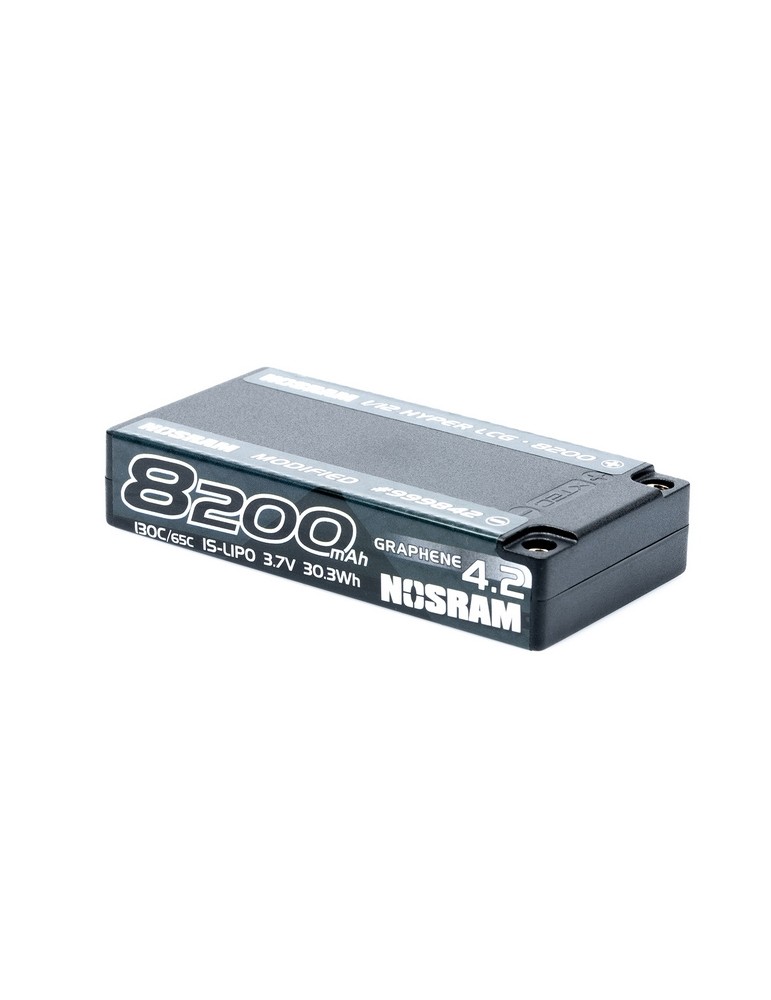 NOSRAM 1/12 Hyper LCG Modified GRAPHENE-4.2 8200mAh Hardcase Battery - 3.7V 1S - 130C/65C