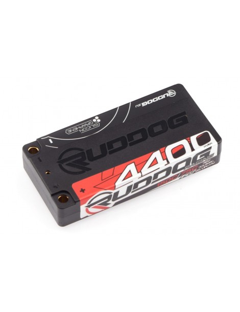 RUDDOG Racing 4400mAh 150C/75C 7.6V LCG Short Stick Pack LiPo-HV Battery