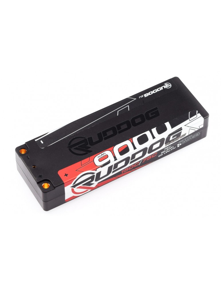 RUDDOG Racing 9000mAh 150C/75C 7.6V Stick Pack LiPo-HV Battery