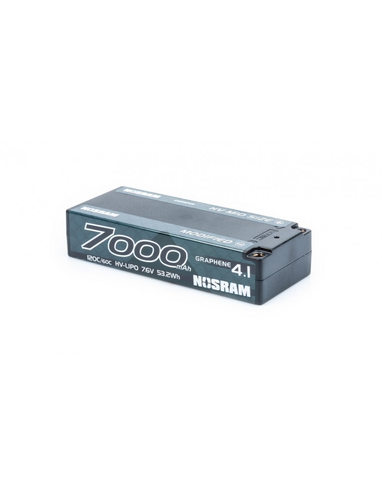 HV Modified GRAPHENE-4.1 7000mAh Hardcase Akku - 7.6V LiPo - 135C/65C