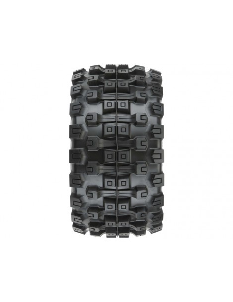 Pro-Line Wheels 3.8", Badlands MX38 HP BELTED 3.8" MT H17mm Blk Raid (2)