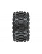 Pro-Line Wheels 3.8", Badlands MX38 HP BELTED 3.8" MT H17mm Blk Raid (2)