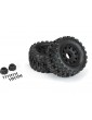 Pro-Line Wheels 3.8", Badlands MX38 HP BELTED 3.8" MT H17mm Blk Raid (2)
