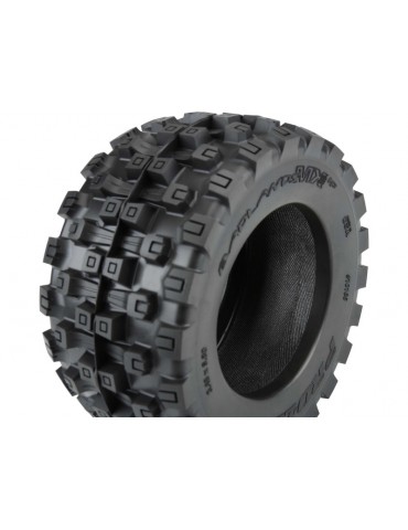 Pro-Line Wheels 3.8", Badlands MX38 HP BELTED 3.8" MT H17mm Blk Raid (2)