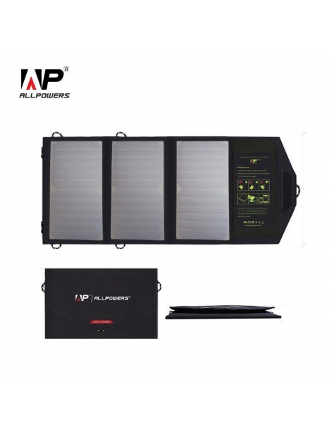 Saulės baterijų įkroviklis ALLPOWERS 5V 21W
