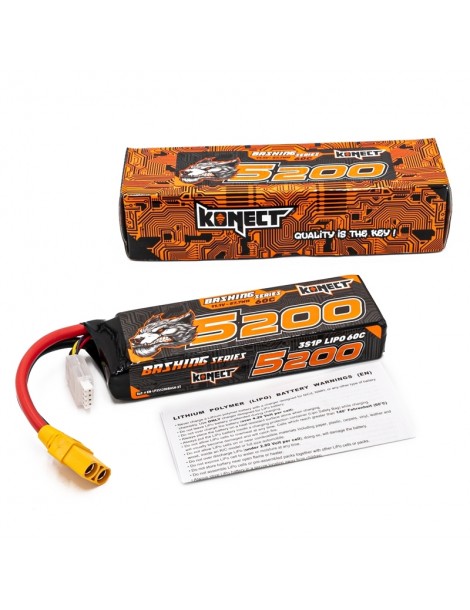 KONECT LiPo 5200mah 11.1V 60C 3S1P 57,7Wh XT90