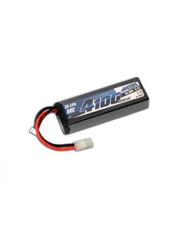 ANTIX by LRP 4100 - 11.1V - 50C LiPo Car Stickpack Hardcase - TAMIYA Plug