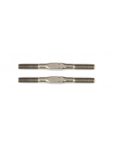 FT Titanium Turnbuckles, 38 mm/1.50 in, silver